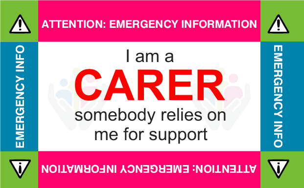 Carers Emergency Card 