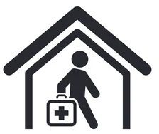 Home Visit by healthcare professional